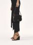 Kazar Zwarte platform sandalen met vierkante neus Black Dames - Thumbnail 5
