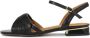 Kazar Zwarte platte sandalen met lage hak - Thumbnail 2