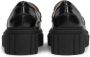 Kazar Zwarte platte schoenen met een ketting op een lug zool Black Dames - Thumbnail 6