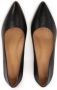 Kazar Zwarte pumps met een brede shearling hak Black Dames - Thumbnail 4