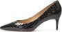 Kazar Zwarte reliëflederen pumps Black Dames - Thumbnail 5