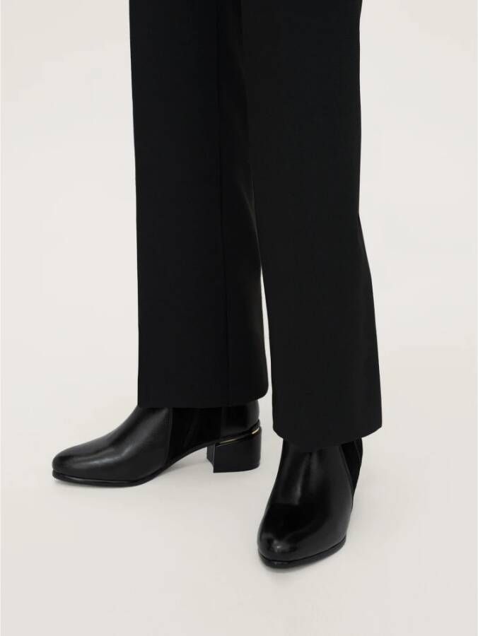 Kazar Zwarte ritslaarsjes Elegante Stijl Black Dames