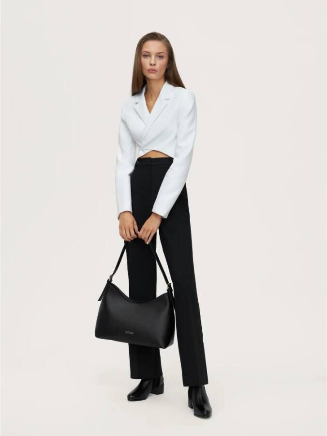 Kazar Zwarte ritslaarsjes Elegante Stijl Black Dames