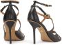 Kazar Zwarte sandalen met fijn gesneden bovenwerk Black Dames - Thumbnail 4
