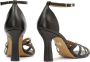 Kazar Zwarte sandalen met ingebouwde hak Black Dames - Thumbnail 4