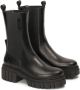 Kazar Zwarte slip-on Chelsea-laarzen op klavertjeszool Black Dames - Thumbnail 4