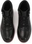 Kazar Zwarte sneakers met contrasterende rode zool Black Heren - Thumbnail 5