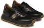 Kazar Zwarte sneakers met contrasterende zool Black Dames - Thumbnail 3