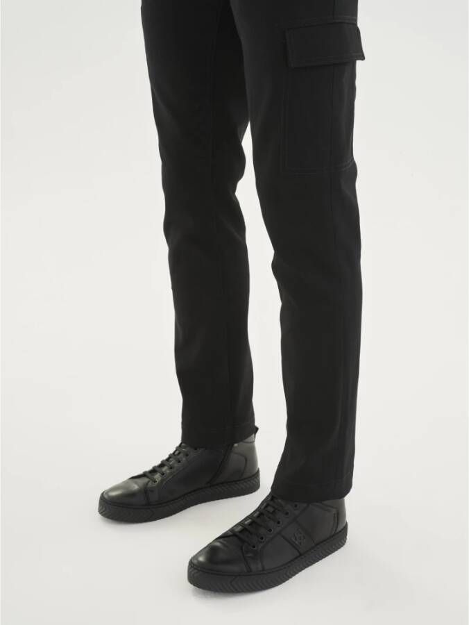 Kazar Zwarte sneakers voor heren Black Heren