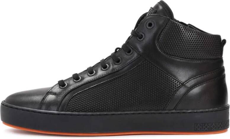 Kazar Zwarte sneakers voor mannen Black Heren