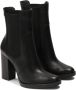 Kazar Zwarte stiletto laarzen met elastische inzetstukken Black Dames - Thumbnail 3