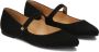 Kazar Zwarte suède ballerina's in Mary Jane-stijl Black Dames - Thumbnail 3