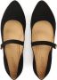 Kazar Zwarte suède ballerina's in Mary Jane-stijl Black Dames - Thumbnail 5