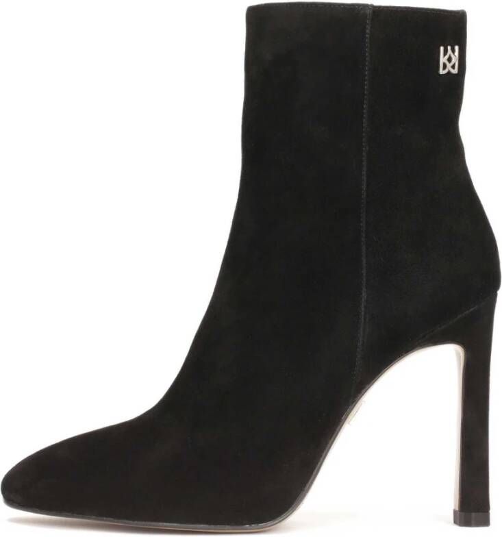 Kazar Zwarte suède laarzen Black Dames
