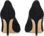 Kazar Zwarte Suède Monogram Pumps - Thumbnail 2