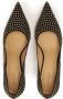 Kazar Zwarte suède pumps met gouden studs Black Dames - Thumbnail 5