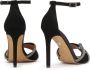 Kazar Zwarte suède sandalen met glanzende bandjes Black Dames - Thumbnail 7