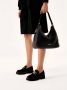 Kazar Zwarte suède schoenen met een groot monogram Black Dames - Thumbnail 5