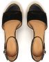 Kazar Zwarte suède sleehak sandalen op een platform Black Dames - Thumbnail 6