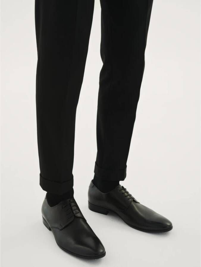 Kazar Zwarte veterschoenen voor heren Black Heren