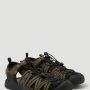 Keen Drift Creek H2 Heren Outdoor Sandalen Dark Olive Black Groen Polyester K1026123 - Thumbnail 14