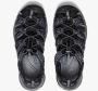Keen Whisper Dames Wandelsandalen Black Steel Grey Zwart Polyester K1028815 - Thumbnail 7