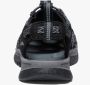 Keen Whisper Dames Wandelsandalen Black Steel Grey Zwart Polyester K1028815 - Thumbnail 9