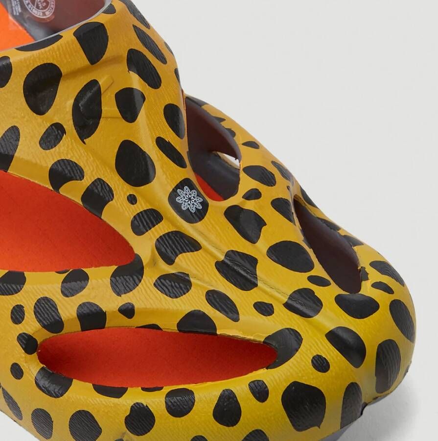 Keen Leopard Slides met Uitgesneden Details Multicolor Dames
