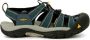 Keen Newport Heren Wandelsandalen Navy Medium Gray Blauw Polyester K1001938 - Thumbnail 5