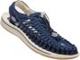 Keen Footwear Uneek Canvas Open Air Sneaker Navy Birch - Thumbnail 2
