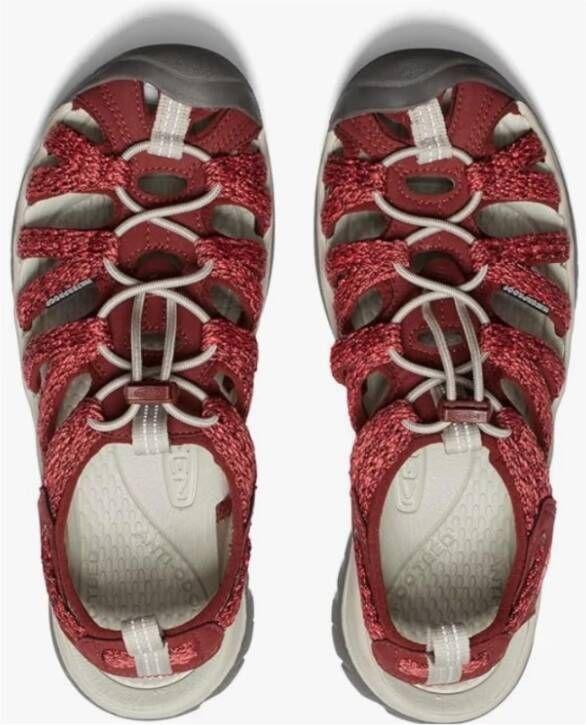 Keen Rode Lifestyle Sandalen voor Trekking Red Dames