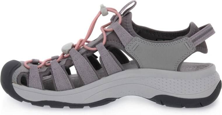 Keen Astoria West Dames Wandelsandalen Grey Coral Grijs Gerecyclede PET flessen - Foto 4