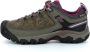 Keen Targhee III Dames Wandelschoenen Weiss Boysenberry Bruin Leer K1018177 - Thumbnail 8