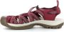 Keen Whisper Dames Wandelsandalen Red Dahlia Bordeaux Polyester K1025041 - Thumbnail 11