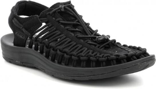Keen Uneek Flat Sandals Zwart Dames