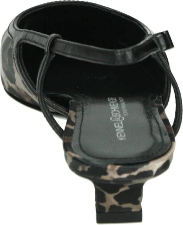 Kennel & Schmenger Bruin Patroon Sling-back Schoen