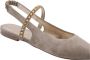 KENNEL & SCHMENGER Slingbacks Dames 12490 Maat: 38 Materiaal: Suède Kleur: Beige - Thumbnail 7