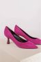 Kennel & Schmenger Fuchsia Suède Puntige Neus Pump Pink Dames - Thumbnail 4