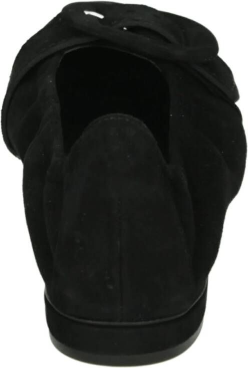 Kennel & Schmenger Zwarte Suède Ballerina Schoenen