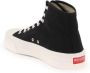 Kenzo Canvas High Top Sneakers met Lucky Tiger Print Black - Thumbnail 2