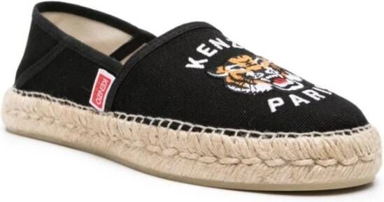 Kenzo Zwarte Espadrilles Damesschoenen Black Dames