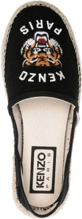 Kenzo Zwarte Espadrilles Damesschoenen Black Dames