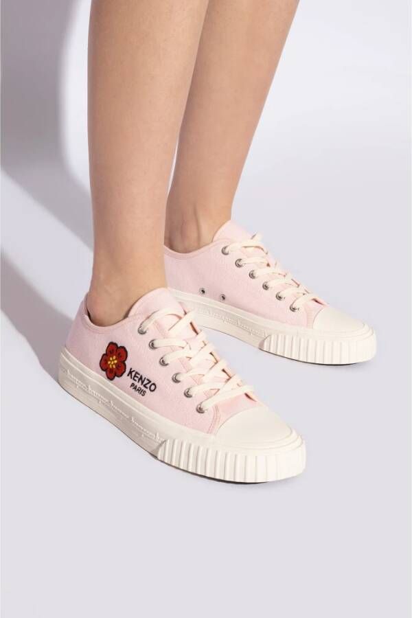 Kenzo Geborduurde sneakers Pink Dames