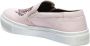 Kenzo Faded Pink Tiger Slip-On Skate Schoenen Roze Dames - Thumbnail 3