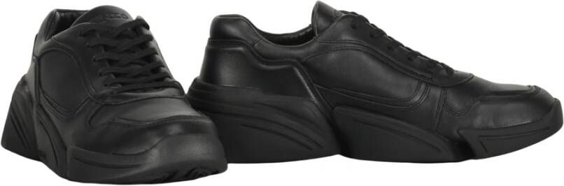 Kenzo Lage leren sneakers Black Heren