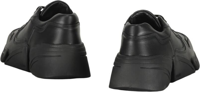 Kenzo Lage leren sneakers Black Heren