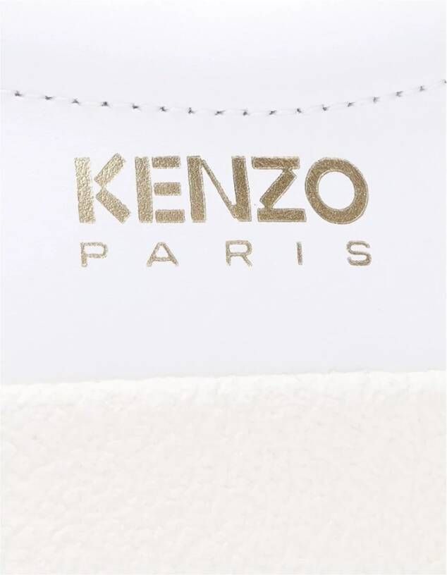 Kenzo Leren Sneakers met Logo