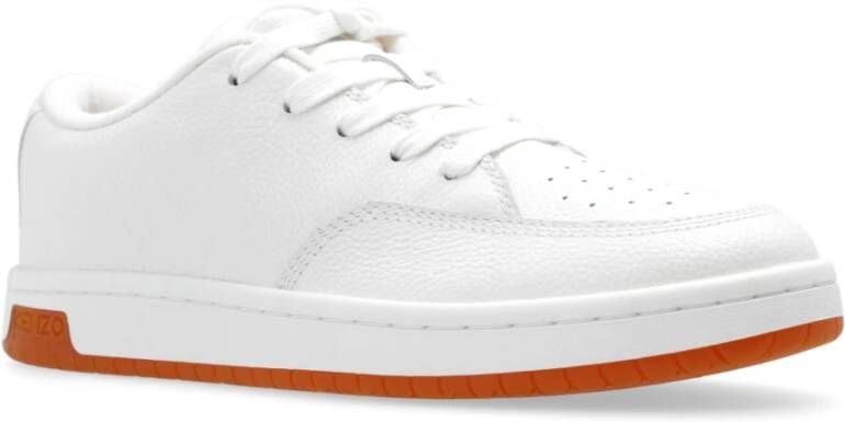 Kenzo Leren sneakers White Dames
