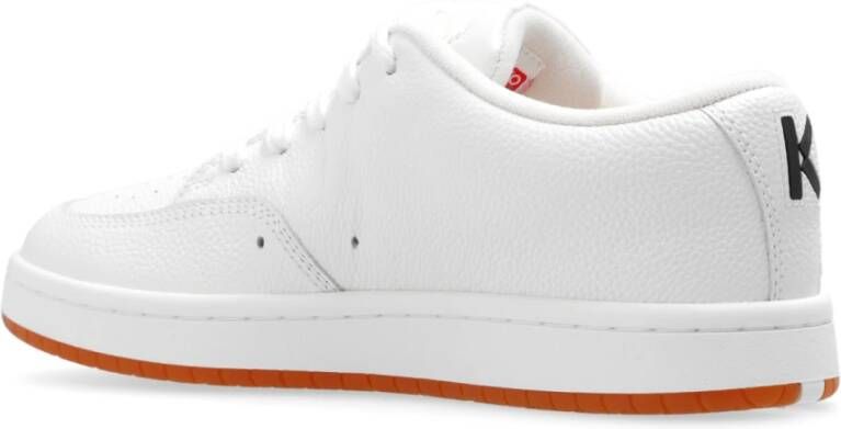 Kenzo Leren sneakers White Dames