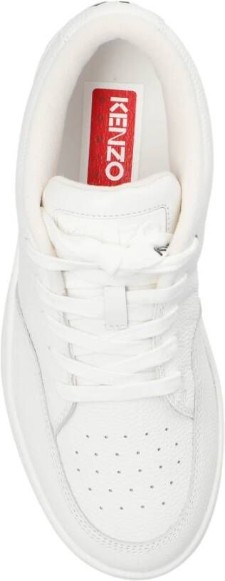 Kenzo Leren sneakers White Dames